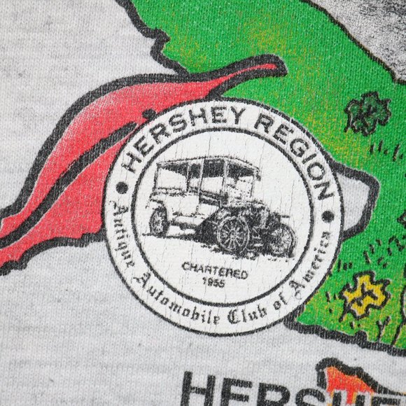 Vintage 1998 Hershey Region Antique Automobile Club Crewneck Sweatshirt 2XL USA - Picture 4 of 4